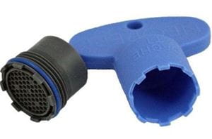 KLUDI perlátor M16,5x1, vonkajší závit, integrovaný