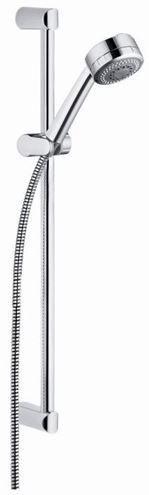 KLUDI ZENTA 2S sprchová súprava 3-dielna, ručná sprcha pr. 84 mm, 2 prúdy, tyč, hadica, chróm 6073005-00 Obrázek - Hlavní obrázek