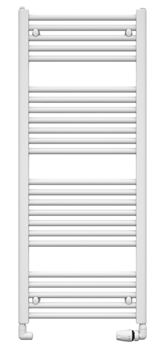 KORADO KORALUX LINEAR COMFORT kúpeľňový radiátor 1820/500, spodné pripojenie, biela RAL9016