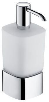 KEUCO ELEGANCE dávkovač tekutého mydla 220 ml, sklo, chróm