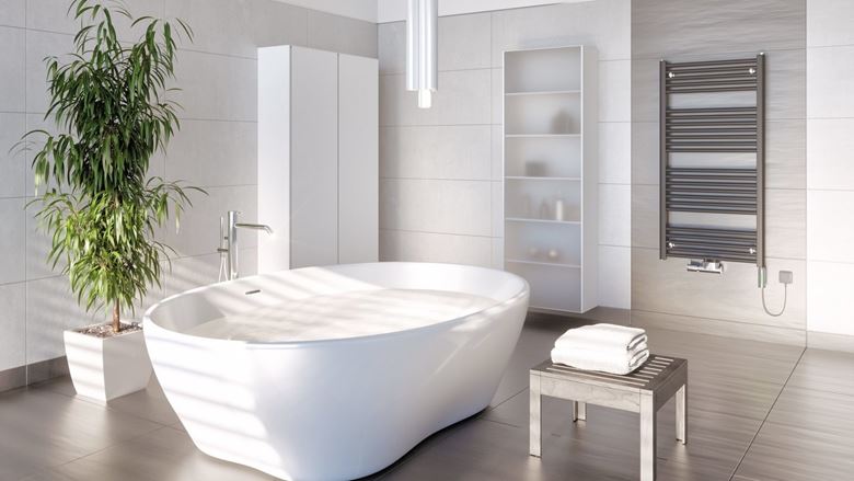 KORADO KORALUX LINEAR COMFORT - M kúpeľňový radiátor 1500/500, spodné stredové pripojenie, biela RAL9016 KLT-150050-00M10 Obrázek - fotka
