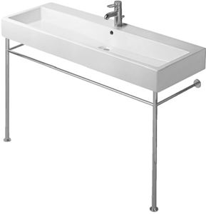DURAVIT VERO kovový podstavec 1125x425x715-780mm, pre umývadlo, chróm