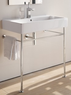 DURAVIT VERO kovový podstavec 1125x425x715-780mm, pre umývadlo, chróm 0030741000 Obrázek - fotka