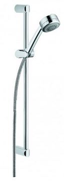 KLUDI ZENTA 3S sprchová súprava 3-dielna, ručná sprcha pr. 84 mm, 3 prúdy, tyč, hadica, chróm