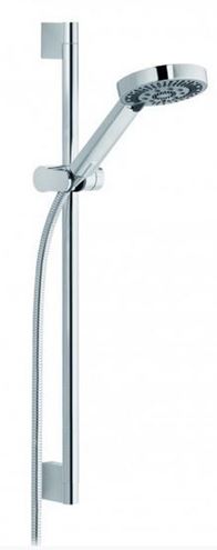 KLUDI A-QA S 3S sprchová súprava 3-dielna, ručná sprcha pr. 122 mm, 3 prúdy, tyč, hadica, chróm 6573005-00 Obrázek - Hlavní obrázek