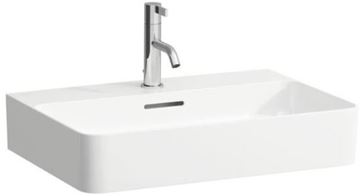 LAUFEN VAL umývadlo na dosku 60 cm, s otvorom pre batériu a prepadom, brúsené, LCC