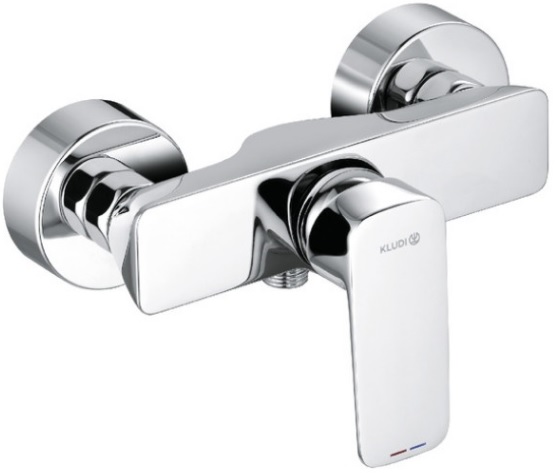 KLUDI PURE&STYLE sprchová nástenná batéria, chróm 408410575 Obrázek - Hlavní obrázek