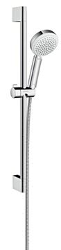 HANSGROHE CROMETTA 100 VARIO sada ručná sprcha/nástenná tyč Unica"Croma 650mm, biela, chróm