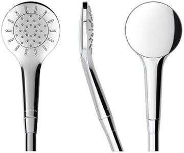 LAUFEN MYTWIN100 ručná sprcha pr. 100 mm, chróm