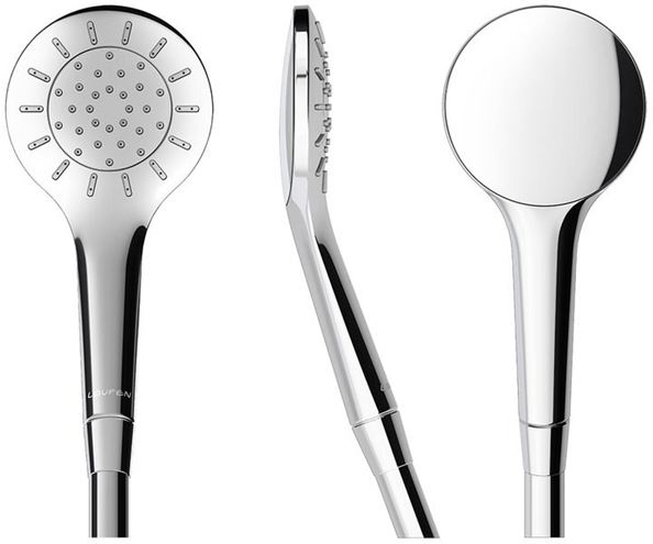 LAUFEN MYTWIN100 ručná sprcha pr. 100 mm, chróm HF939028100000 Obrázek - Hlavní obrázek