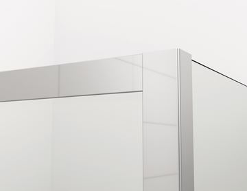 RONAL DIVERA D22T2 sprchové dvere 90x200 cm, lietacie, aluchróm/číre sklo D22T2 090 50 07 Obrázek - fotka