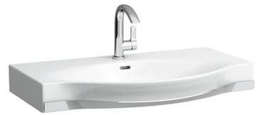 LAUFEN PALACE umývadlo 90 cm, s otvorom pre batériu a prepadom, s držiakom na uterák