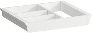 LAUFEN SPACE deliaci systém 320x276x45mm, do zásuviek, veľký, biela
