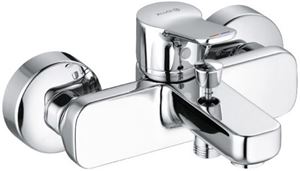 KLUDI PURE&EASY vaňová nástenná batéria, s prepínačom, chróm