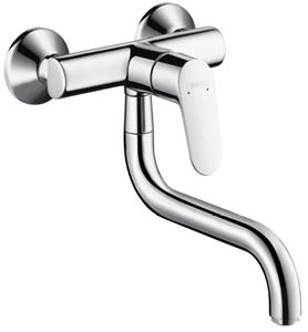 HANSGROHE FOCUS M41 drezová nástenná batéria, chróm