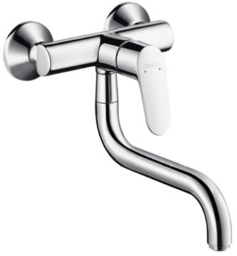 HANSGROHE FOCUS M41 drezová nástenná batéria, chróm