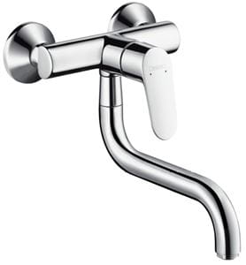 HANSGROHE FOCUS M41 drezová nástenná batéria, chróm
