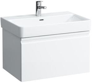 LAUFEN PRO S skrinka pod umývadlo 66,5x45x39,7 cm, 1 zásuvka, lesklá biela