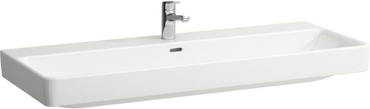LAUFEN PRO S umývadlo 120 cm, s otvorom pre batériu a prepadom H8149650001041 Obrázek - Hlavní obrázek