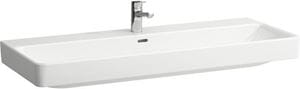 LAUFEN PRO S umývadlo 120 cm, s otvorom pre batériu a prepadom