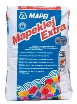 MAPEI MAPEKLEJ EXTRA lepiaci tmel 25 kg, šedá