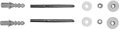 DURAVIT upevnenie 10x140mm, k umývadlám 6951000000 Obrázek - Hlavní obrázek