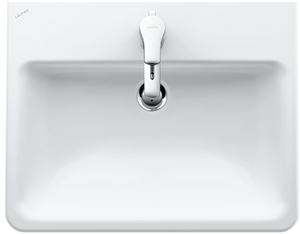 LAUFEN PRO S umývadlo 56 cm, s otvorom pre batériu a prepadom