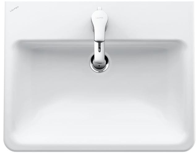 LAUFEN PRO S umývadlo 56 cm, s otvorom pre batériu a prepadom H8189630001041 Obrázek - Hlavní obrázek