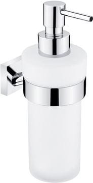 NIMCO KEIRA dávkovač tekutého mydla 250 ml, nástenný, sklo, chróm