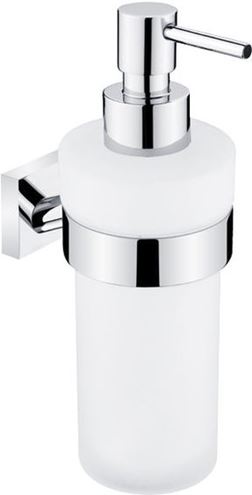 NIMCO KEIRA dávkovač tekutého mydla 250 ml, nástenný, sklo, chróm KE 22031W-T-26 Obrázek - Hlavní obrázek