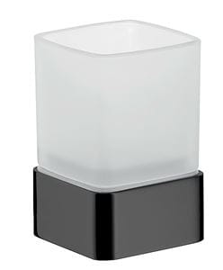EMCO CONCEPT BLACK pohárik, sklo, čierna