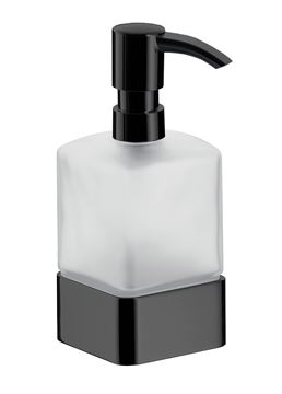 EMCO CONCEPT BLACK dávkovač tekutého mydla, sklo, čierna