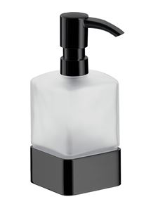 EMCO CONCEPT BLACK dávkovač tekutého mydla, sklo, čierna