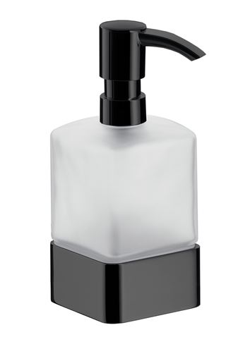 EMCO CONCEPT BLACK dávkovač tekutého mydla, sklo, čierna CB052113302 Obrázek - Hlavní obrázek