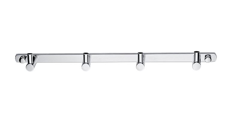 NIMCO BORMO držiak uterákov so štyrmi háčikmi 298 mm, chróm BR 11104-26 Obrázek - Hlavní obrázek