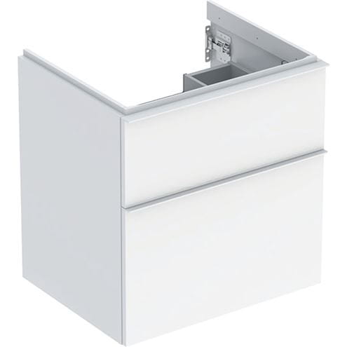 GEBERIT ICON skrinka pod umývadlo 59,2x47,6x61,5 cm, 2 zásuvky, lesklá biela 502.303.01.1 Obrázek - Hlavní obrázek
