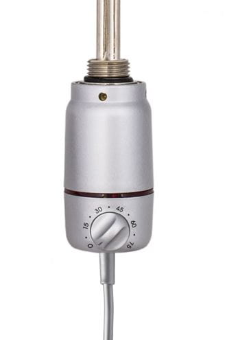 PMH GT vykurovacia tyč 300W, pre kúpeľňové radiátory, metalická strieborná PMH-ET2-MS-300W Obrázek - fotka