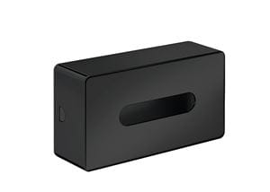 EMCO CONCEPT BLACK zásobník na obrúsky, nástenný, čierna