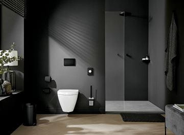 EMCO CONCEPT BLACK sada kúpeľňových doplnkov, matná čierna CB059813300 Obrázek - fotka