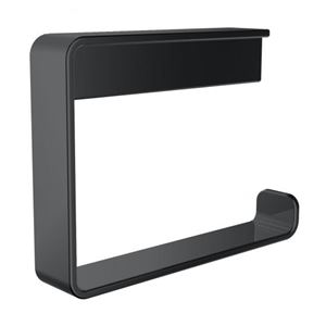 EMCO CONCEPT BLACK držiak toaletného papiera, nástenný, čierna