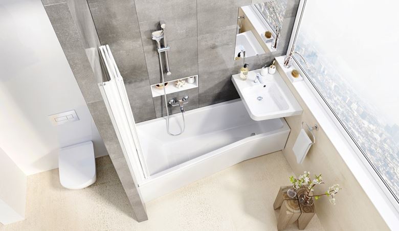 RAVAK 959.10 ručná sprcha 120x120 mm, Air, biela X07P351 Obrázek - fotka