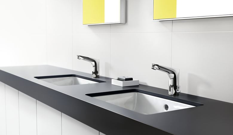 HANSGROHE FOCUS umývadlová senzorová batéria s reguláciou teploty, napájanie zo siete, EcoSmart, chróm 31173000 Obrázek - fotka