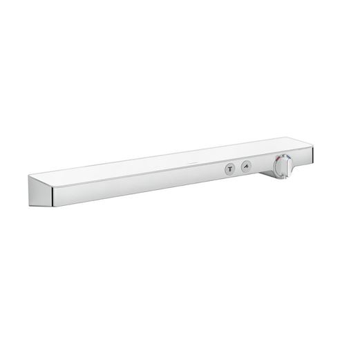 HANSGROHE SHOWERTABLET SELECT nástenná termostatická batéria, pre 2 spotrebiče, biela/chróm 13184400 Obrázek - Hlavní obrázek
