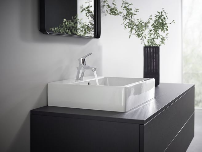 HANSGROHE FOCUS umývadlová stojanková batéria, s odtokovou súpravou, EcoSmart, chróm 31730000 Obrázek - fotka