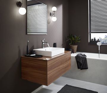 HANSGROHE METRIS umývadlová stojanková batéria, EcoSmart, chróm 31084000 Obrázek - fotka