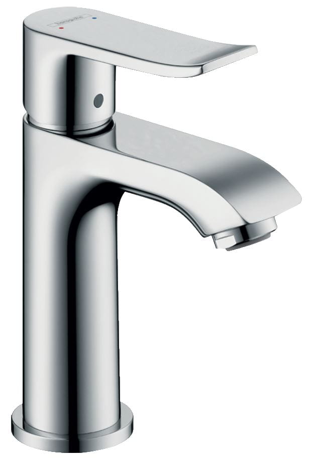 HANSGROHE METRIS umývadlová stojanková batéria, s odtokovou súpravou, EcoSmart, chróm