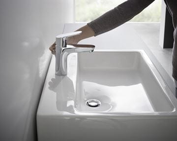 HANSGROHE FOCUS umývadlová stojanková batéria, s odtokovou súpravou, EcoSmart, chróm 31607000 Obrázek - fotka