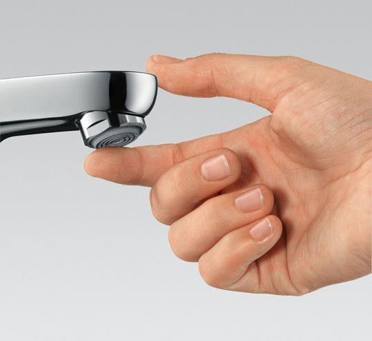 HANSGROHE FOCUS umývadlová stojanková batéria, s odtokovou súpravou, EcoSmart, chróm 31607000 Obrázek - fotka