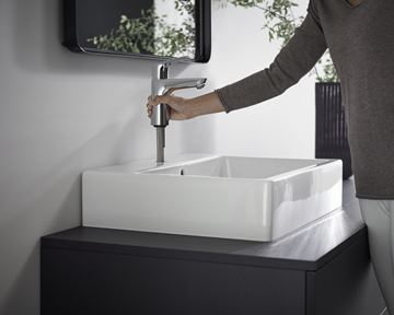 HANSGROHE FOCUS umývadlová stojanková batéria, EcoSmart, chróm 31517000 Obrázek - fotka