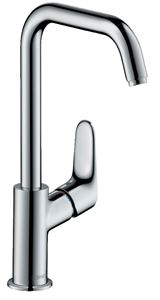 HANSGROHE FOCUS umývadlová stojanková batéria s otočným výtokom, EcoSmart, chróm